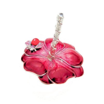 Ring Holder Crystal Beetle Bug