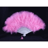 Feather Fan for Your Costume Single Color