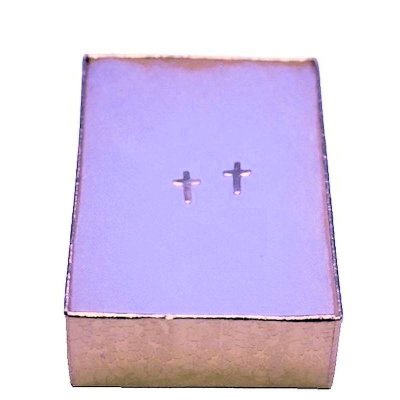 Earrings Tiny Gold Crosses