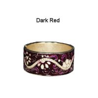 Bracelet Brilliant Color Hinged Bangle