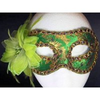 Mask Venetian Carnival in Tie On Style