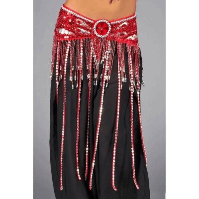 Belly Dancing Beaded Belt in Butterfly Style