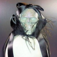 Headband Halloween Glitter Skull in 2 Styles