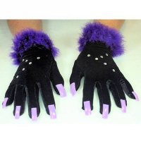 Gloves Halloween Sparkle