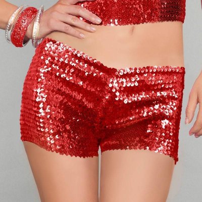 Sparkle Sequin Shorts Sequin Shorts Stretch Sequin Shorts 