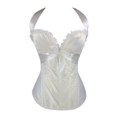 Bridal Corset White Heavily Padded Bodice