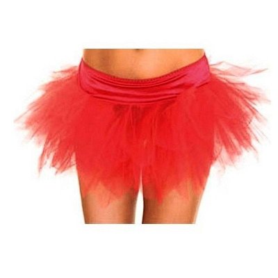 Skirt in Red of a Fairy Sprite for Costumes