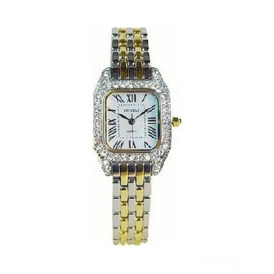 Watch with Crystals in Porcelain Egg Gift Box