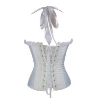 Bridal Corset White Heavily Padded Bodice