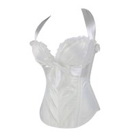 Bridal Corset White Heavily Padded Bodice