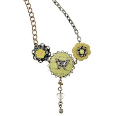 Pendant Necklace Garden Party