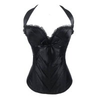 Corset Black in Halter Style Heavily Padded