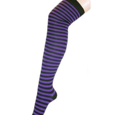 Lavender thigh high outlet stockings