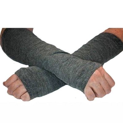 Gloves Finger-less Gray