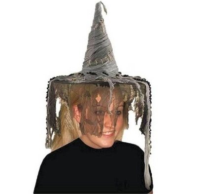 Witch Hat for a Halloween Costume in Spooky Design